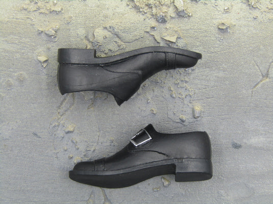 Vincent John Travolta Pulp Fiction Black Dress Shoes Peg Type