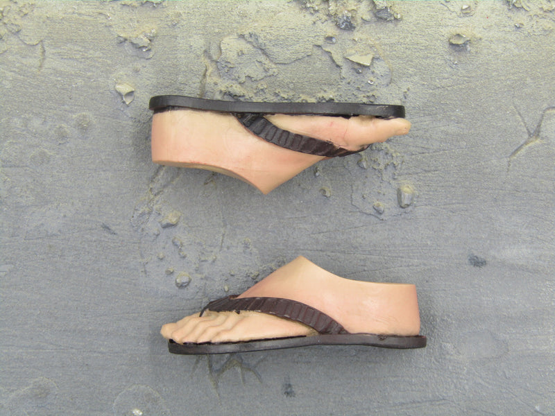 Load image into Gallery viewer, Vincent John Travolta Pulp Fiction Feet w/Flip Flops Peg Type
