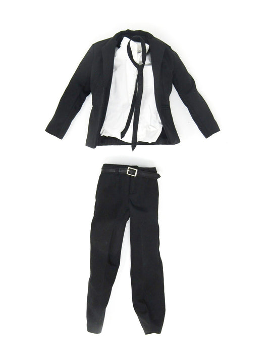 Kerr Samuel L Jackson Pulp Fiction Black & White Suit w/Tie Set