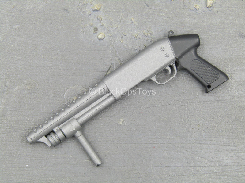 Load image into Gallery viewer, Weapons Collection - Grey Pump Action Shotgun w/Grip
