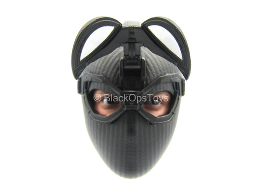 Spiderman Stealth Suit - Masked Head Sculpt w/Interchangeable Eyes