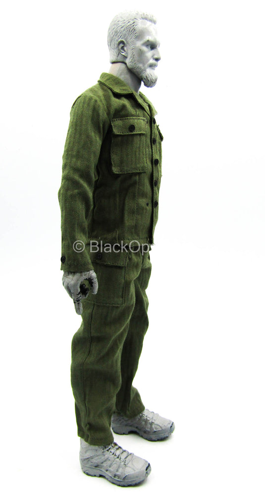 WWII - US Ranger Private Sniper - M41 Military Uniform Set