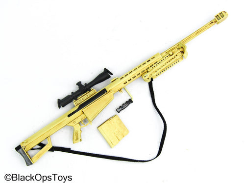 Tan Barrett .50 Cal Rifle w/Bipod & Sling