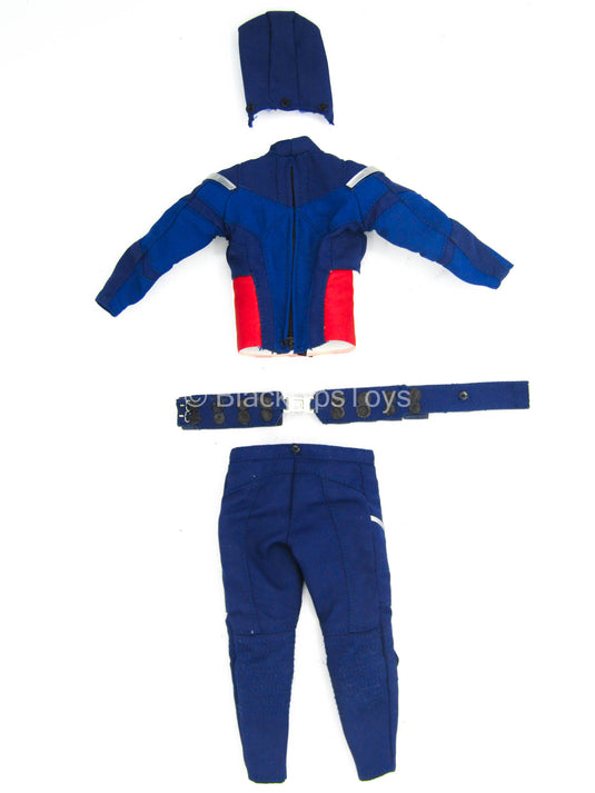 The Avengers - Captain America - Red White & Blue Uniform Set