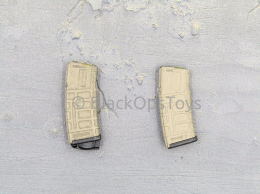 Combat Girl Series Female PMC GEMINI - VICKY Tan 30 Round M4 Mags x2