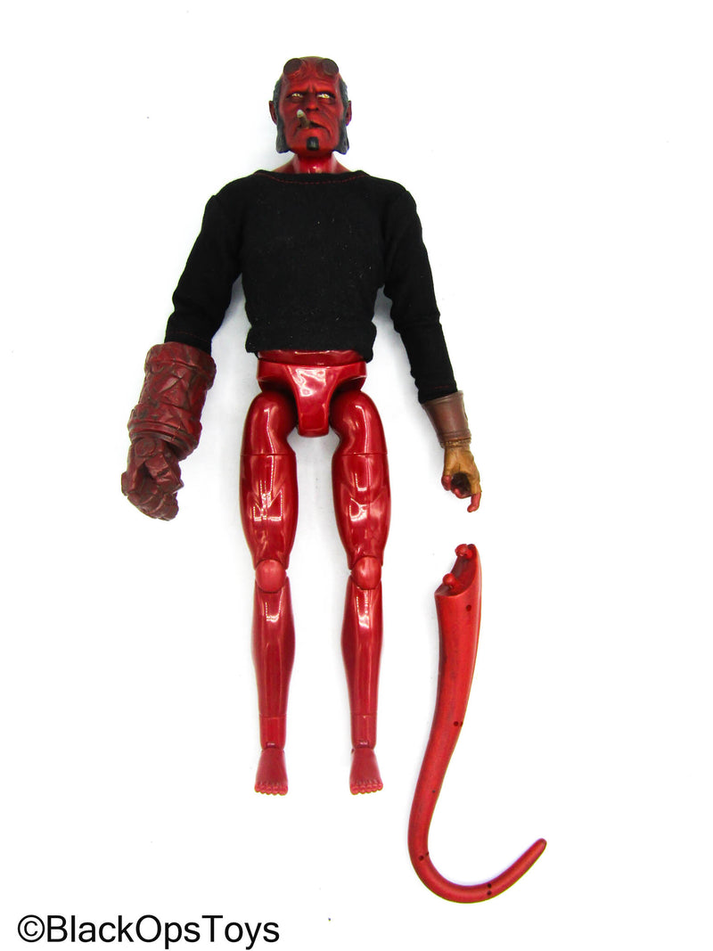 Load image into Gallery viewer, Hellboy - Red Devil Male Base Body w/Tail &amp; Head Sculpt
