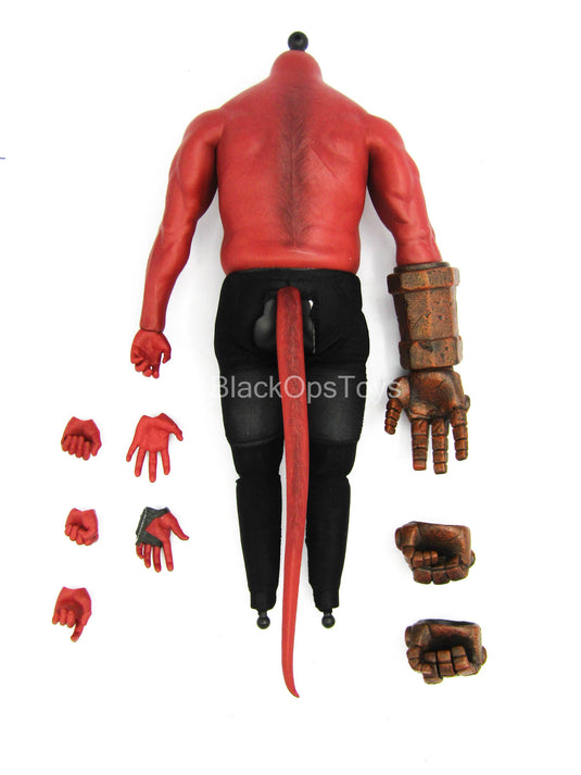 Hellboy - Red Male Body w/Hand & Tail Set