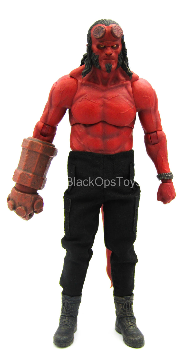 Load image into Gallery viewer, 1/12 - Hellboy 2019 - Red Male Base Muscular Body w/Head Sculpt
