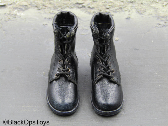 Grozny Spetsnaz MVD OSN Vityaz - Black Combat Boots (Foot Type)