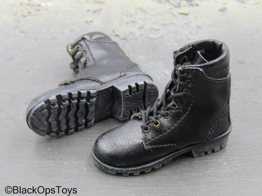 Grozny Spetsnaz MVD OSN Vityaz - Black Combat Boots (Foot Type)