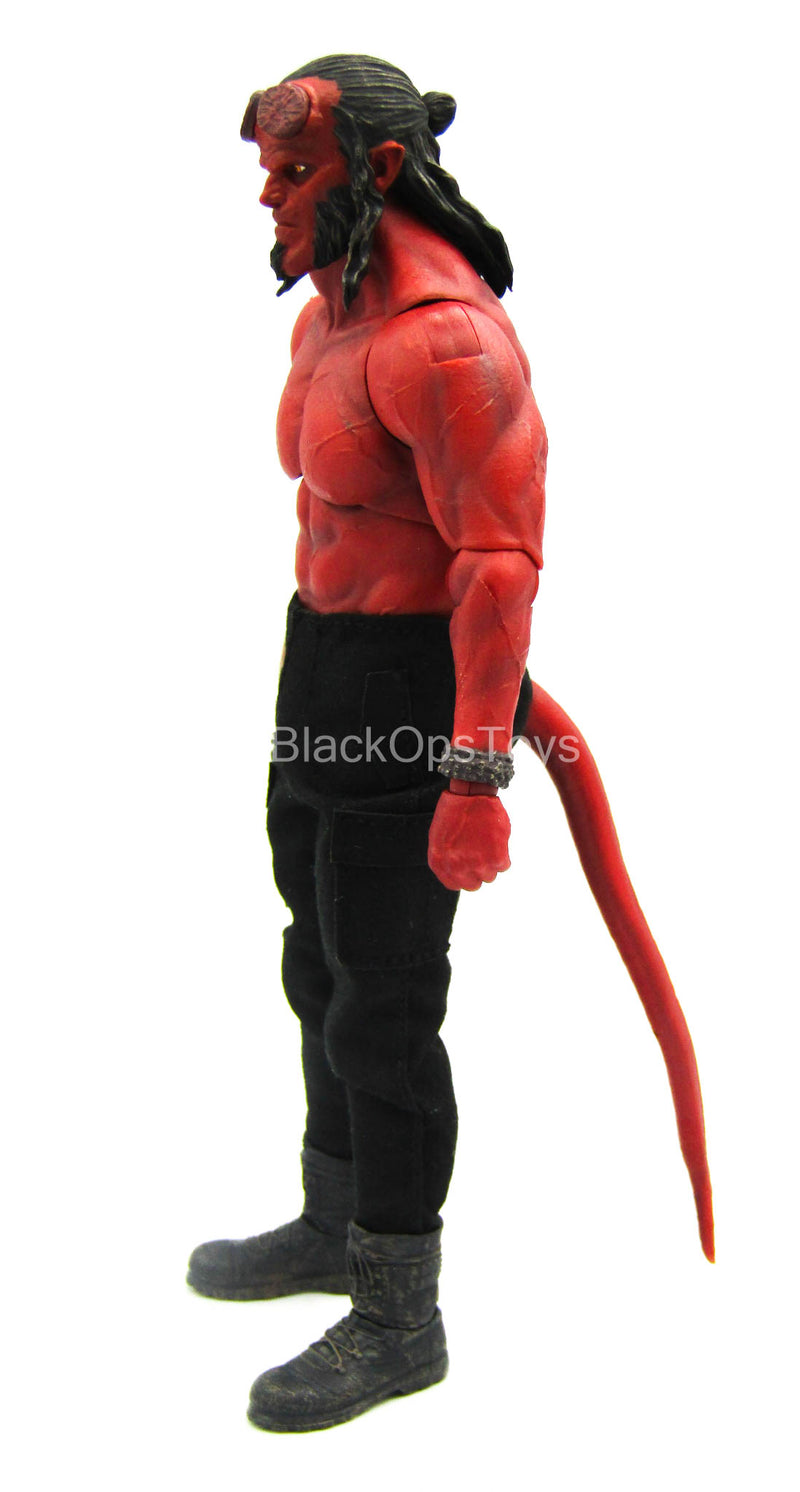 Load image into Gallery viewer, 1/12 - Hellboy 2019 - Red Male Base Muscular Body w/Head Sculpt

