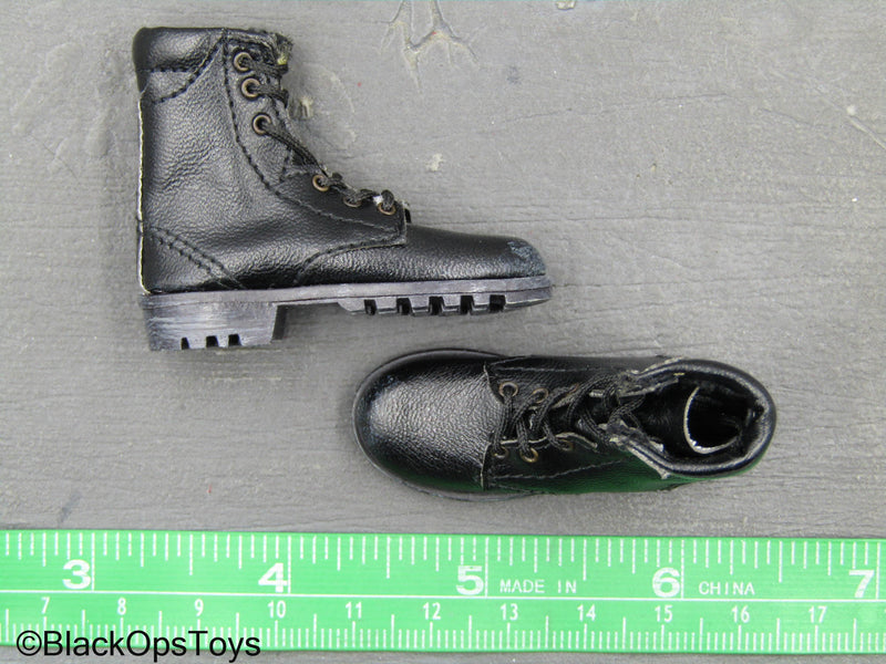 Load image into Gallery viewer, Grozny Spetsnaz MVD OSN Vityaz - Black Combat Boots (Foot Type)
