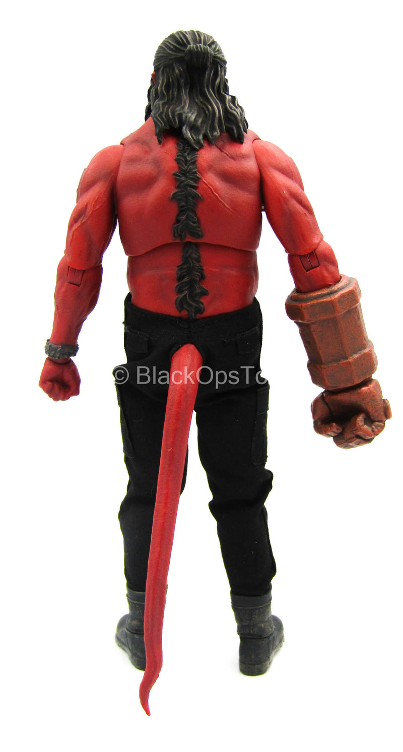 Load image into Gallery viewer, 1/12 - Hellboy 2019 - Red Male Base Muscular Body w/Head Sculpt
