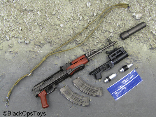 Grozny Spetsnaz MVD OSN Vityaz - AK-47 Rifle w/GP-25 Grenade Launcher