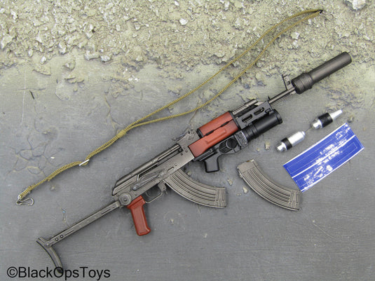 Grozny Spetsnaz MVD OSN Vityaz - AK-47 Rifle w/GP-25 Grenade Launcher