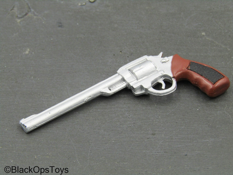 Load image into Gallery viewer, Resident Evil - Silver Like Long Revolver Pistol
