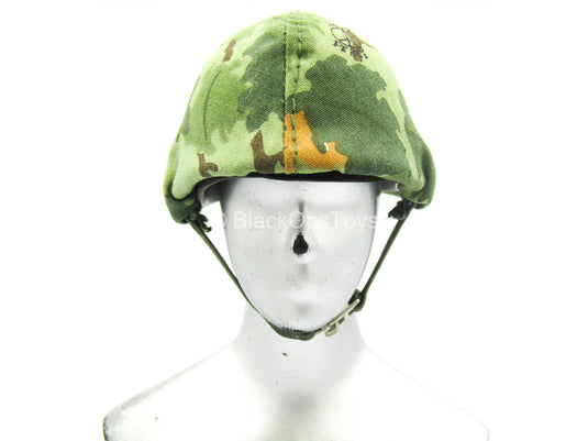 Vietnam - USMC - Wine Leaf Camo Helmet