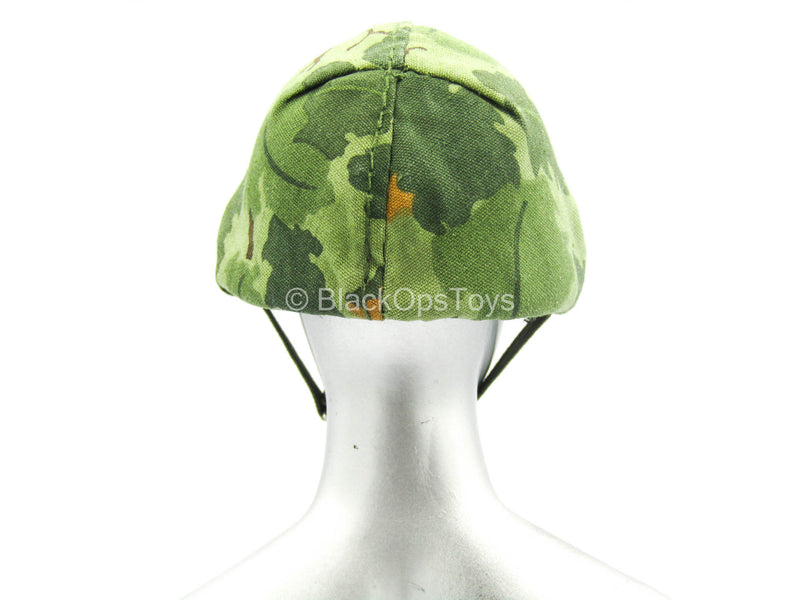 Load image into Gallery viewer, Vietnam - USMC - Wine Leaf Camo Helmet
