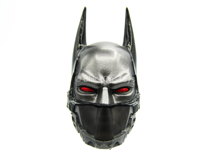 Load image into Gallery viewer, Arkham Knight - Batman Beyond - Head Sculpt w/Swappable Mouth Piece
