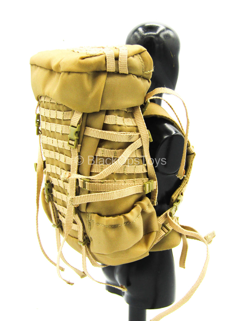Load image into Gallery viewer, Seal Team 5 - Coyote Tan Backpack w/Grey Cover
