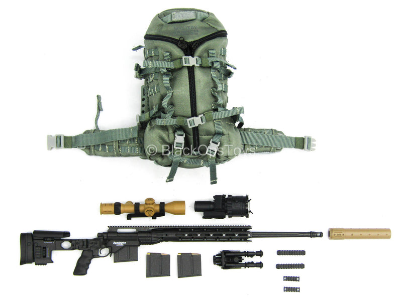 Load image into Gallery viewer, Special Forces Sniper Arid Ver - XM2010 .338 Rifle w/Carry Backpack
