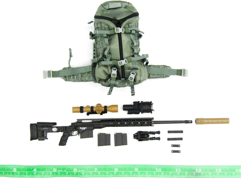 Load image into Gallery viewer, Special Forces Sniper Arid Ver - XM2010 .338 Rifle w/Carry Backpack
