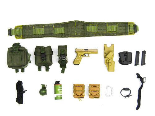 Special Forces Sniper Arid Ver - Utility Belt w/9mm Pistol & Gear Set