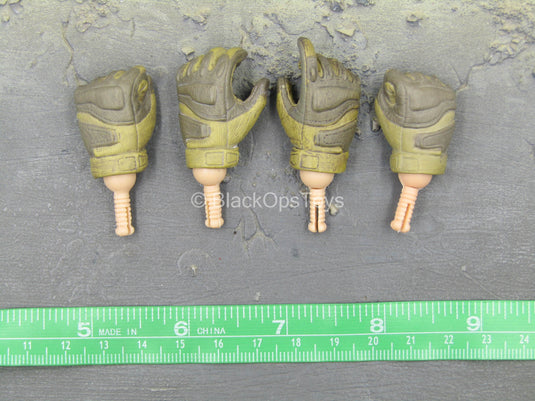 GI JOE - General Hawk - Male Gloved Hand Set (x4)