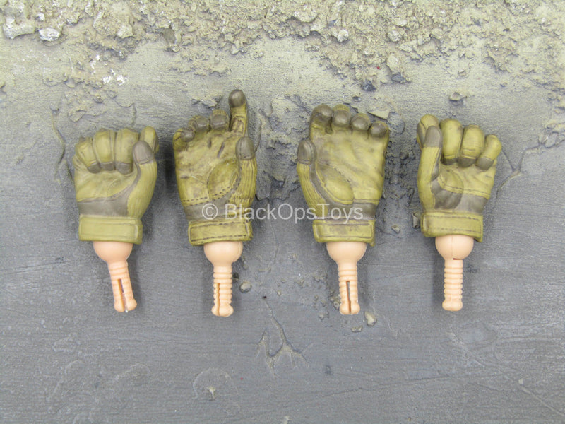 Load image into Gallery viewer, GI JOE - General Hawk - Male Gloved Hand Set (x4)

