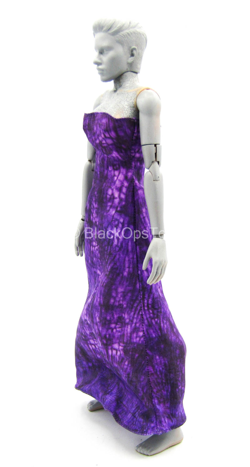 Load image into Gallery viewer, Martial Universe - Mu Qianqian - Purple Wired Dress
