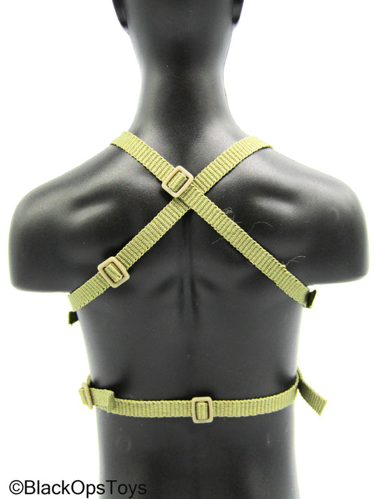 Easy & Simple - PMC - Tan Chest Rig w/Kryptek Hangar Pouch