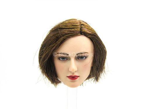 Royal Defender Black - Brunette Female Head Sculpt