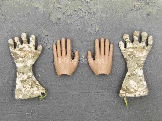 Hand Set w/Camo Gloves