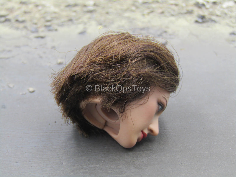 Load image into Gallery viewer, Royal Defender Black - Brunette Female Head Sculpt
