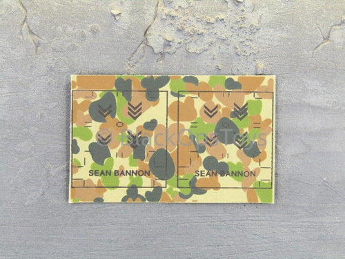 SASR - Sean Bannon - DCP Camo Patches