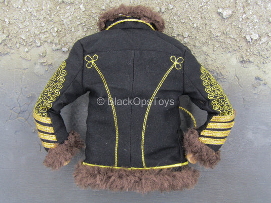 Jimi Hendrix - Embroidery Jacket w/Fur-Like Lining