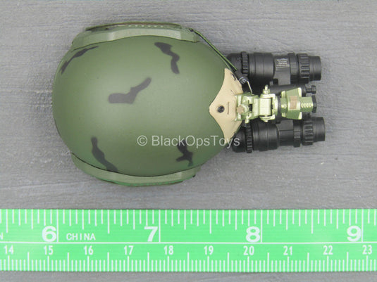 MARSOC MSOT - Green Helmet w/NVG Set