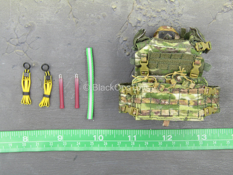 Load image into Gallery viewer, Russian Soldier Miss Spetsnaz - Female Multicam MOLLE Plate Carrier
