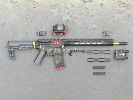 Banshee Stealth Warrior Dark Version - AR-15 Rifle w/Attachments