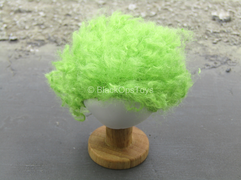 Load image into Gallery viewer, The Entertainer - Green Wig w/Stand
