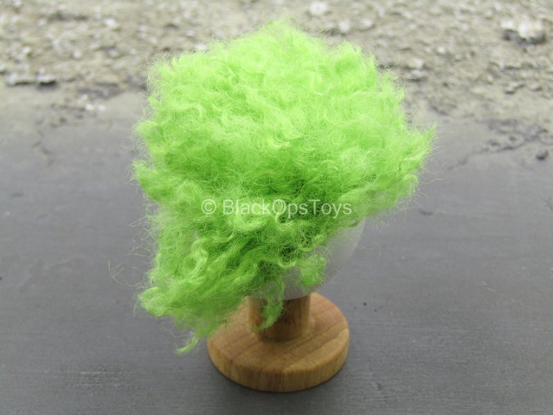Load image into Gallery viewer, The Entertainer - Green Wig w/Stand
