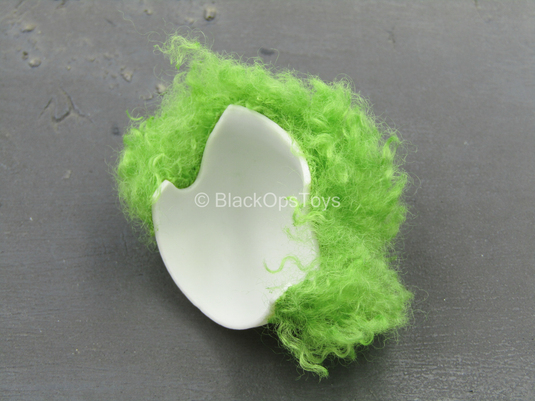 The Entertainer - Green Wig w/Stand