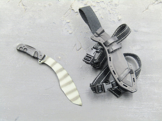 GI JOE - Ranger Stalker - Kukri Knife & Drop Leg Sheath