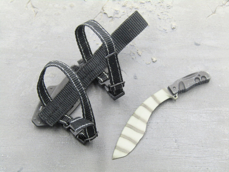 Load image into Gallery viewer, GI JOE - Ranger Stalker - Kukri Knife &amp; Drop Leg Sheath
