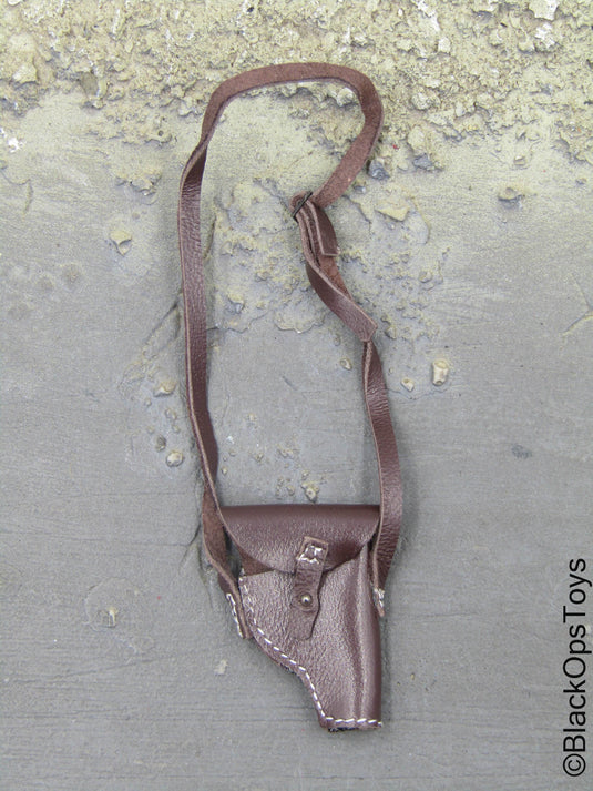 Brown Leather Like Pistol Shoulder Holster