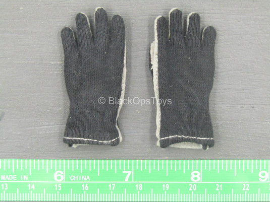 Black & Grey Gloves (x2)