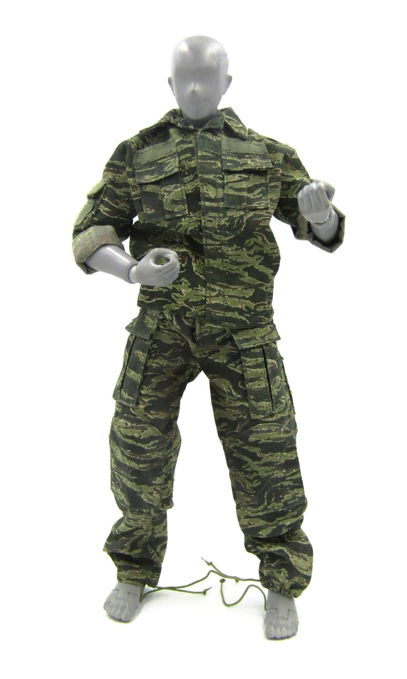 Load image into Gallery viewer, GI JOE - Ranger Stalker - Jungle Tiger Stripe Camo Uniform Set
