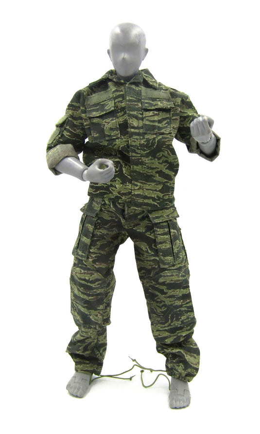 GI JOE - Ranger Stalker - Jungle Tiger Stripe Camo Uniform Set