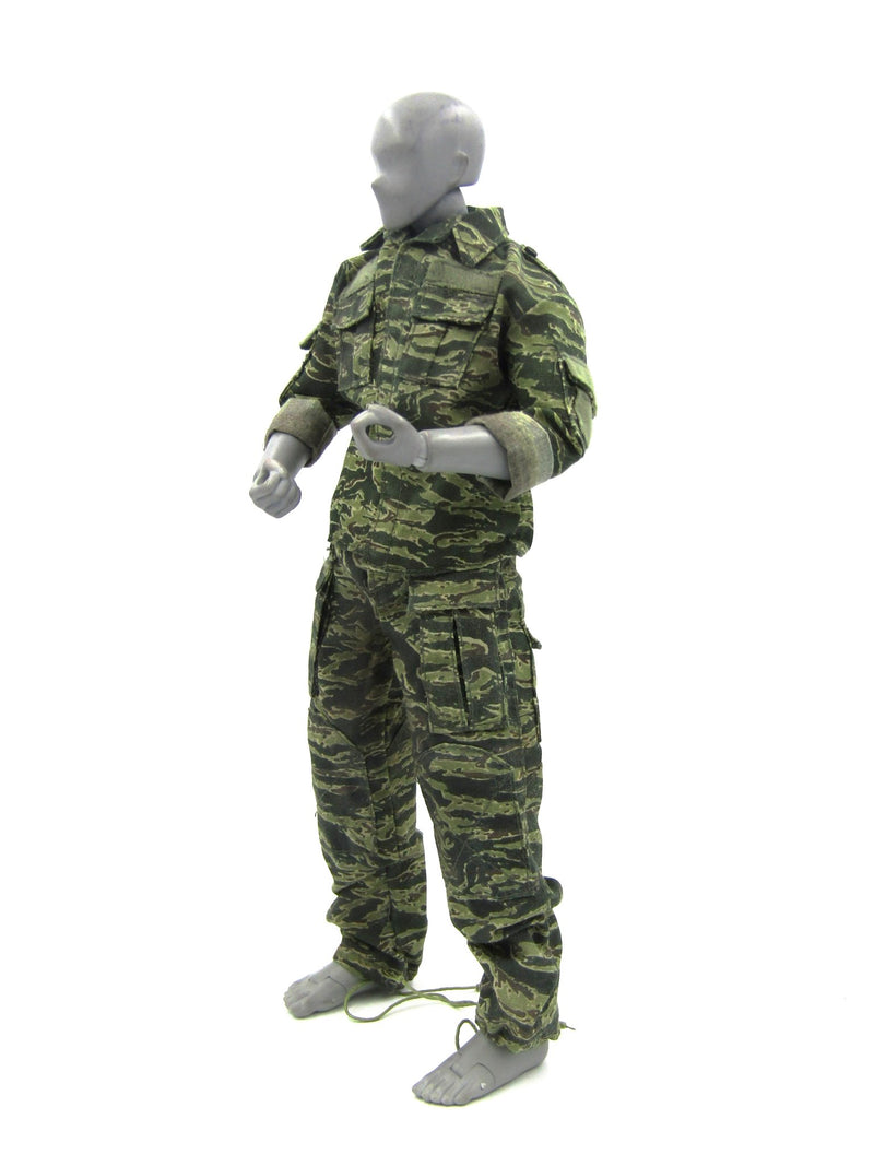 Load image into Gallery viewer, GI JOE - Ranger Stalker - Jungle Tiger Stripe Camo Uniform Set
