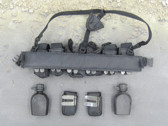 GI JOE - Ranger Stalker - Black Y-Harness LCE w/Pouch Set